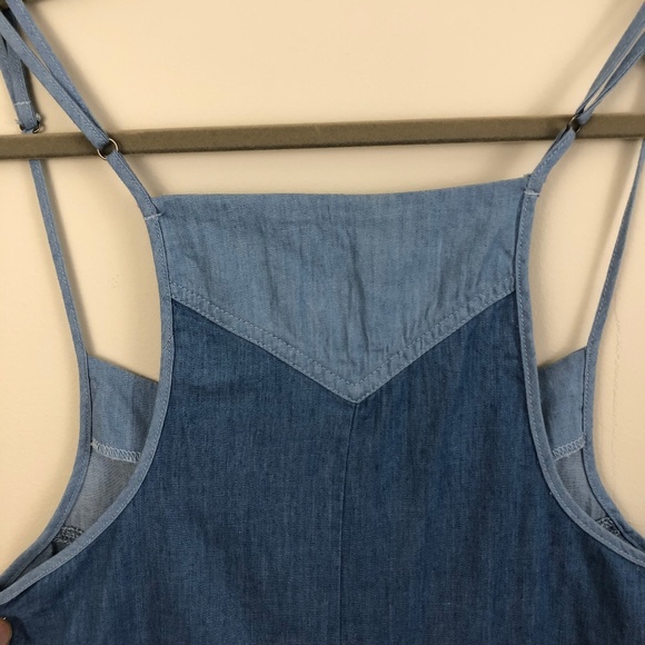 NWT One Teaspoon Smoky Chambray Romper XS 0475 - Picture 7 of 7